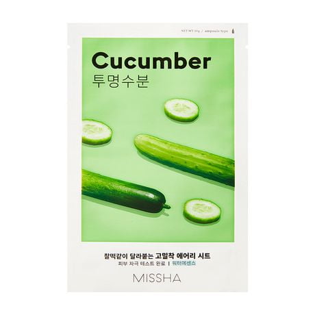 Airy Fit Sheet Mask – Uhorka, 19g